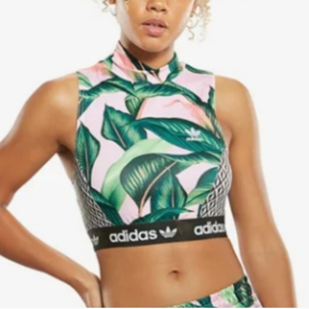 Adidas X Farm Rio Bra Crop Top